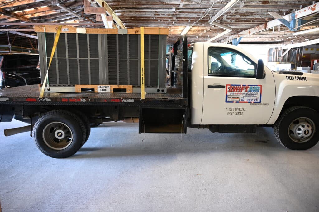 Swift Air is an air conditioning company in Corpus Christi, Texas that services portable ac units, window units, ac compressors, ac installations, window units, and mini split air conditioners.